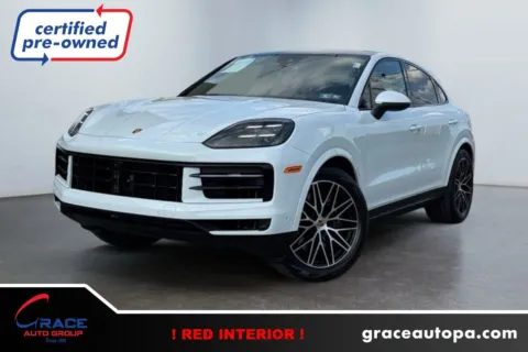 White 2024 Porsche Cayenne Coupe for sale in Morrisville, PA