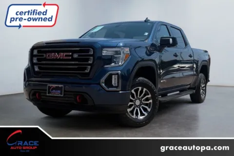Blue 2019 GMC Sierra 1500 AT4 for sale in Morrisville, PA