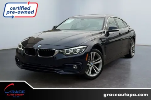 Black 2018 BMW 430i Gran Coupe xDrive for sale in Morrisville, PA