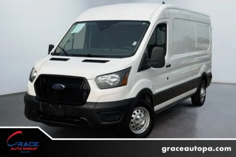White 2024 Ford Transit 250 Medium Roof AWD for sale in Morrisville, PA