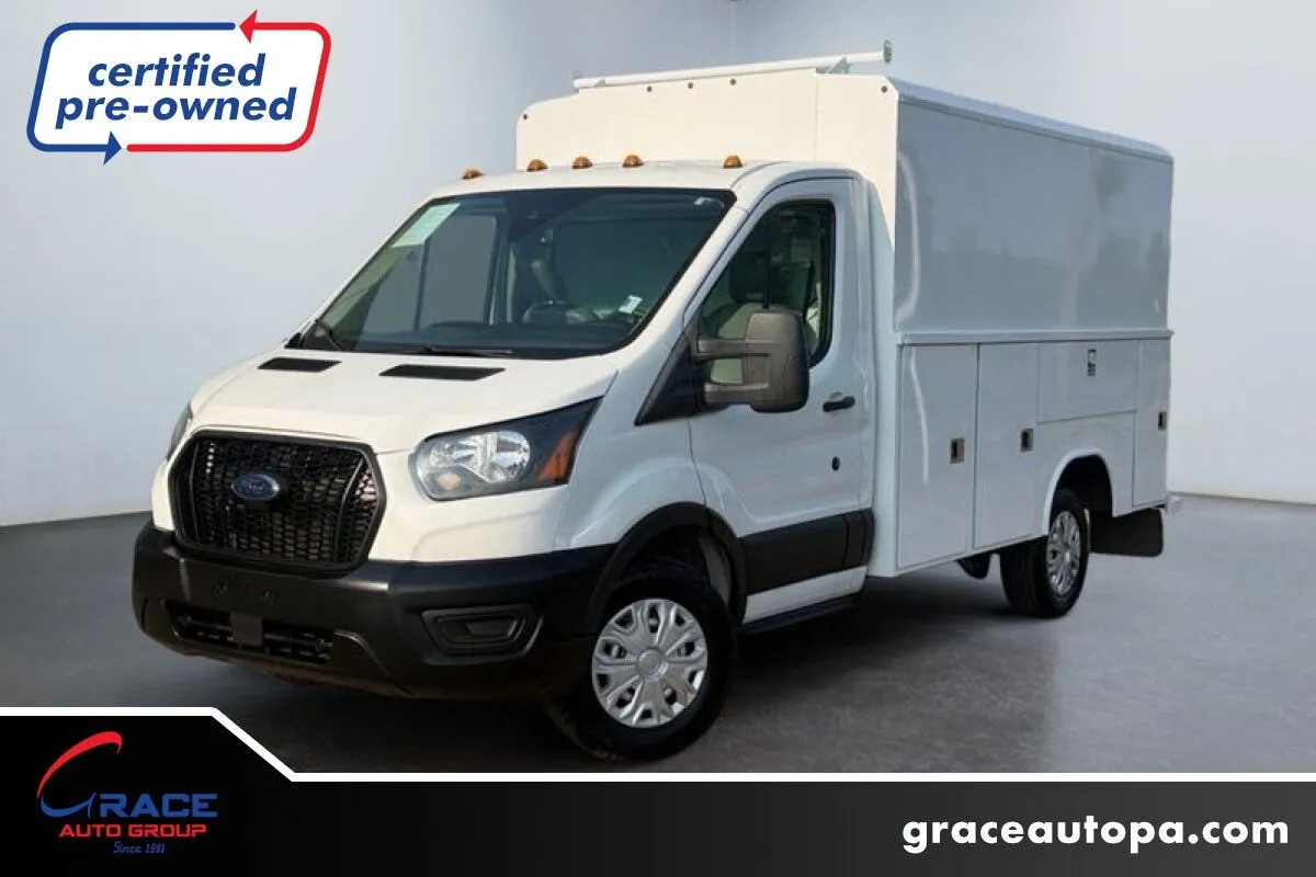 White 2019 Ford Transit-250 Cab Chas 250 for sale in Morrisville, PA