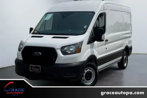 White 2023 Ford Transit 250 Medium Roof for sale in Morrisville, PA
