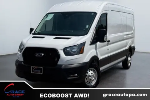 White 2025 Ford Transit 250 Medium Roof for sale in Morrisville, PA