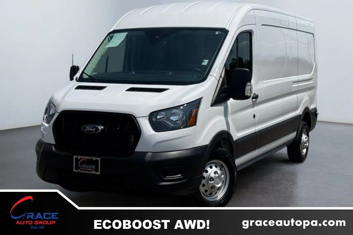 White 2025 Ford Transit 250 Medium Roof for sale in Morrisville, PA
