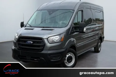 Gray 2024 Ford Transit 250 Medium Roof for sale in Morrisville, PA