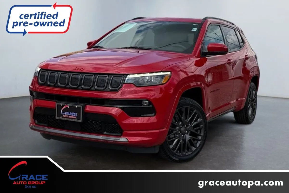 Red 2022 Jeep Compass (RED) Edition 4x4 for sale in Morrisville, PA