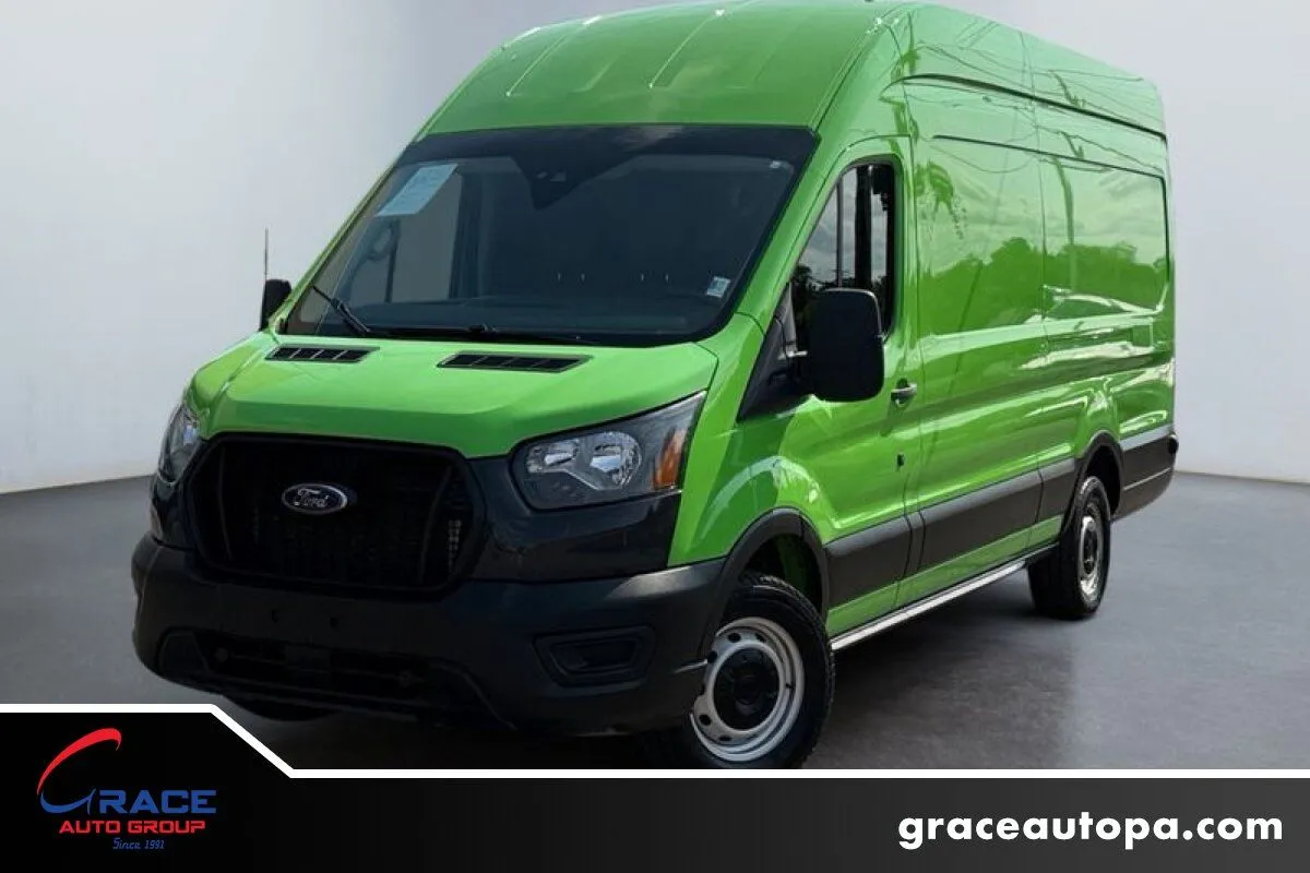 Green 2024 Ford Transit 350 High Roof Extended for sale in Morrisville, PA