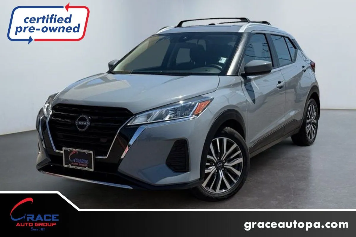 Gray 2023 Nissan Kicks SV Xtronic CVT for sale in Morrisville, PA