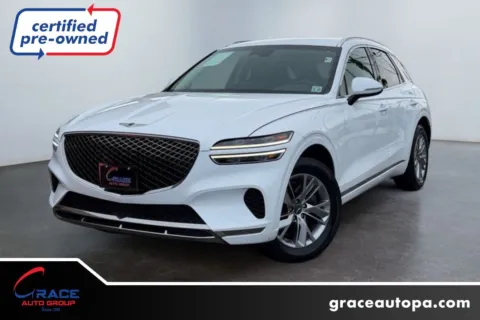 White 2022 Genesis GV70 2.5T AWD for sale in Morrisville, PA