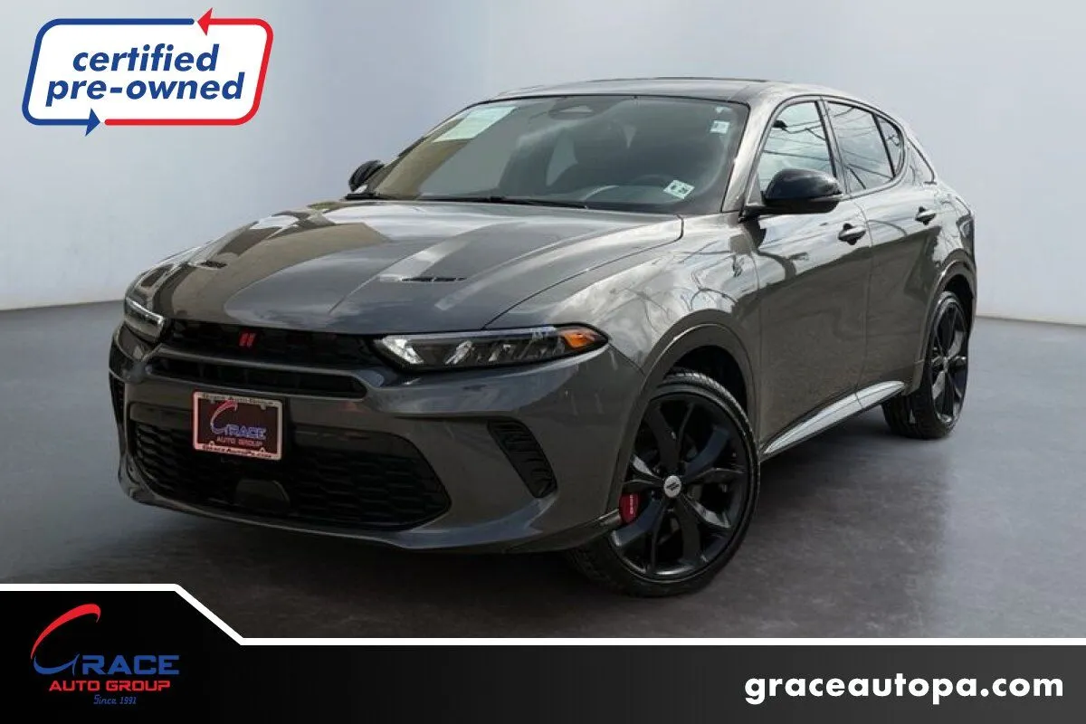 Gray 2024 Dodge Hornet R/T Plus EAWD for sale in Morrisville, PA