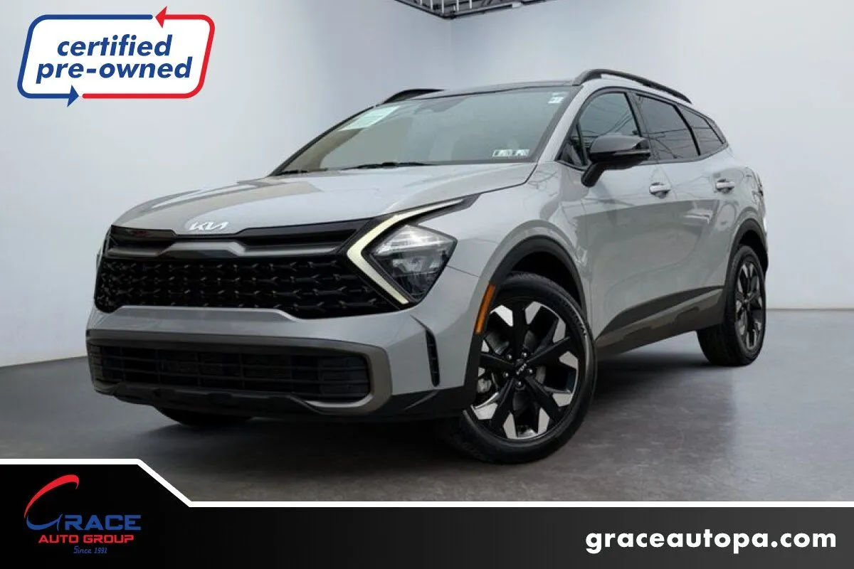 Gray 2023 Kia Sportage X-Line for sale in Morrisville, PA