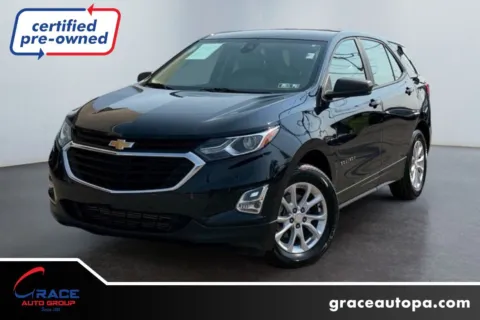 Black 2021 Chevrolet Equinox AWD LS for sale in Morrisville, PA