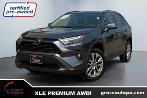 Gray 2023 Toyota RAV4 XLE Premium for sale in Morrisville, PA