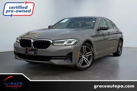 Gray 2022 BMW 530 i xDrive for sale in Morrisville, PA