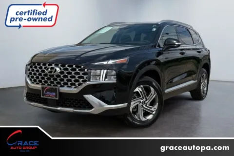 Black 2023 Hyundai Santa Fe SEL for sale in Morrisville, PA