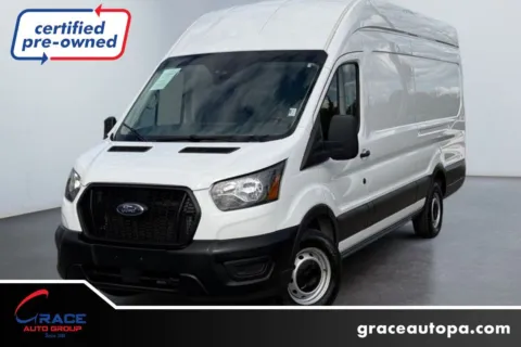 White 2023 Ford Transit 350 High Roof Extended for sale in Morrisville, PA