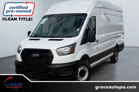 White 2023 Ford Transit 350 High Roof Extended for sale in Morrisville, PA
