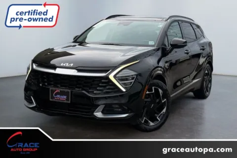 Black 2023 Kia Sportage SX-Prestige for sale in Morrisville, PA