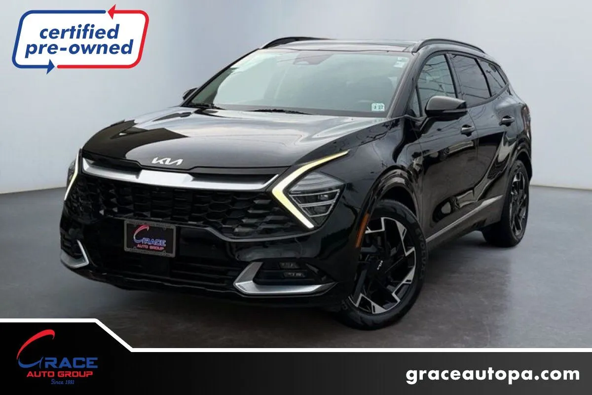 Black 2023 Kia Sportage SX-Prestige for sale in Morrisville, PA