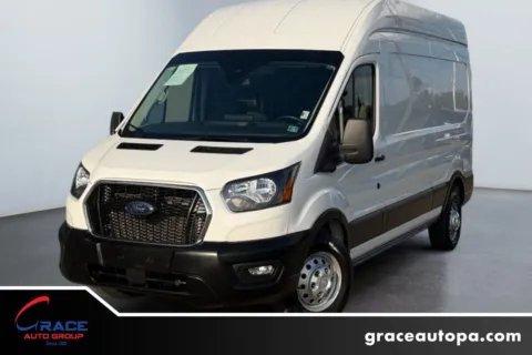 White 2024 Ford Transit 350 High Roof for sale in Morrisville, PA