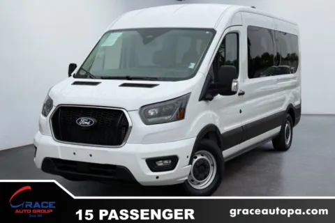 White 2026 Ford Transit 350 XLT Medium Roof 15 Passenger for sale in Morrisville, PA