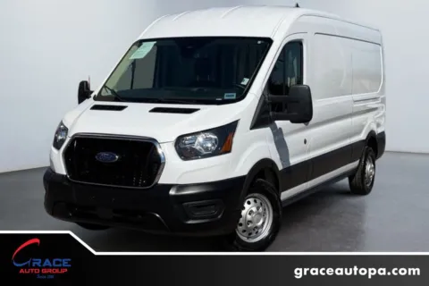 White 2023 Ford Transit 250 Medium Roof for sale in Morrisville, PA
