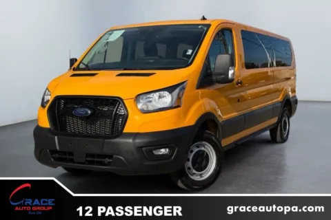 Yellow 2024 Ford Transit 350 XL Low Roof 12 Passenger for sale in Morrisville, PA