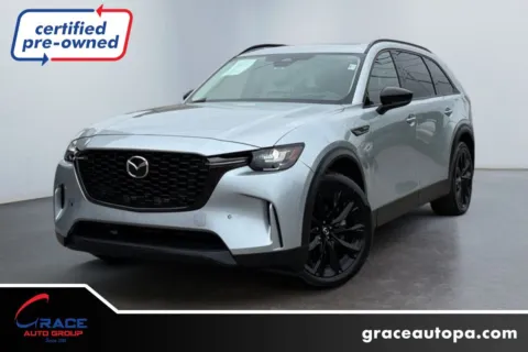 Silver 2025 Mazda CX-90 PHEV Premium Sport for sale in Morrisville, PA