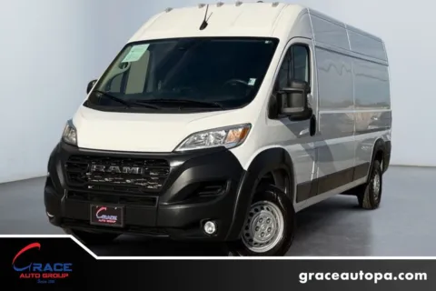 White 2025 Ram ProMaster 2500 Cargo Van Tradesman High Roof 159" WB w/Pass for sale in Morrisville, PA