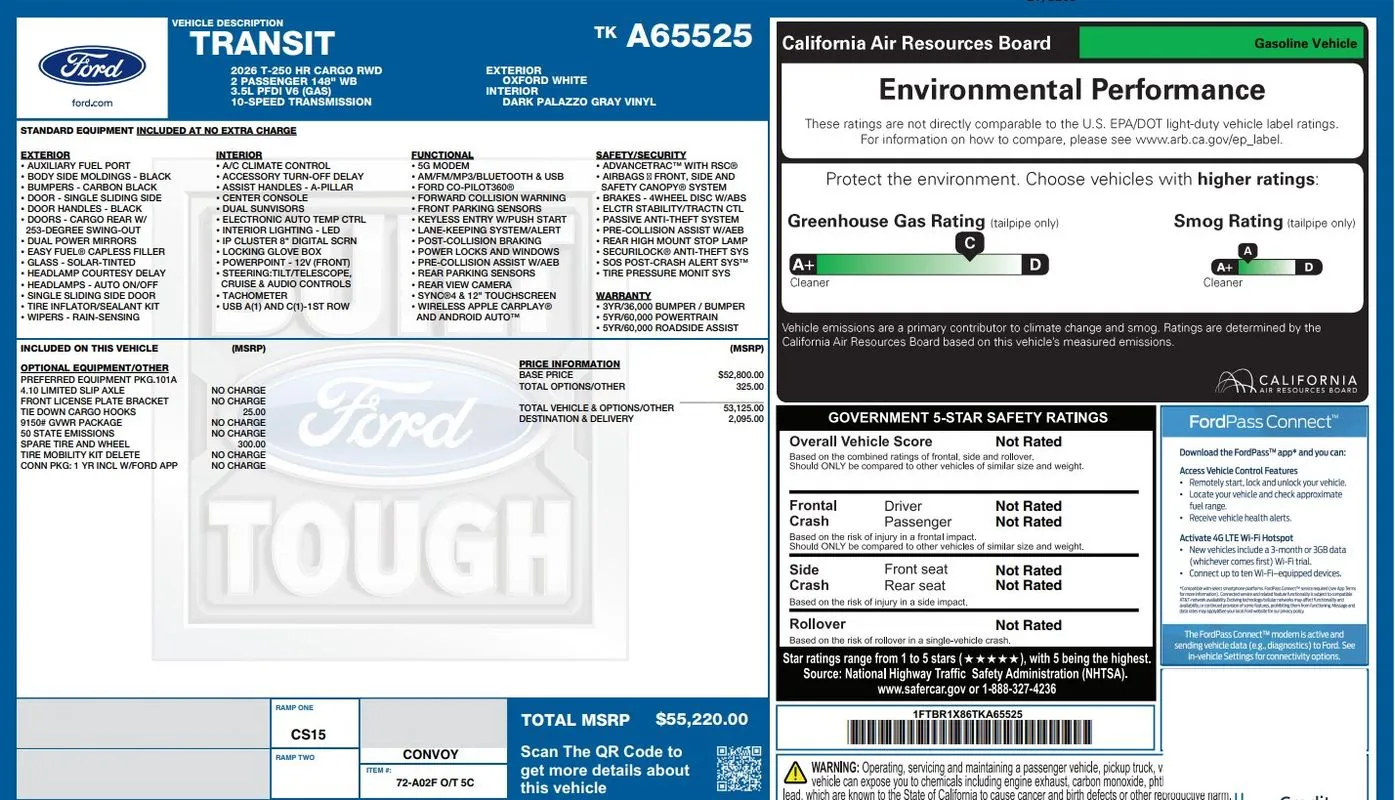 2026 Ford Transit 250 High Roof for sale in Morrisville, PA