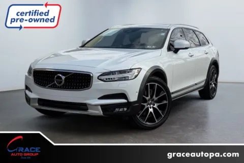 White 2018 Volvo V90 Cross Country T6 for sale in Morrisville, PA