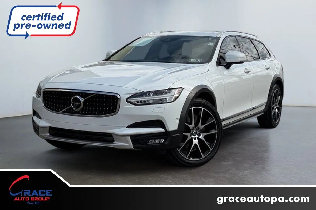 White 2018 Volvo V90 Cross Country T6 for sale in Morrisville, PA