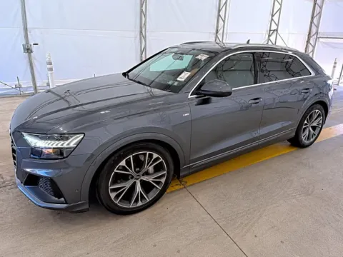 Gray 2021 Audi Q8 Premium Plus for sale in Morrisville, PA