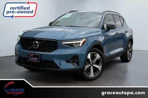 Blue 2023 Volvo XC40 B4 Ultimate Dark Theme for sale in Morrisville, PA
