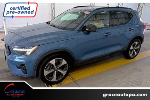 Blue 2023 Volvo XC40 B4 Ultimate Dark Theme for sale in Morrisville, PA