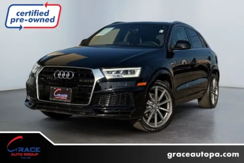 Black 2018 Audi Q3 2.0T Premium for sale in Morrisville, PA