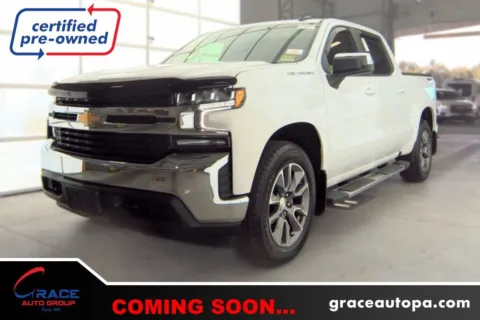 White 2019 Chevrolet Silverado 1500 LT for sale in Morrisville, PA