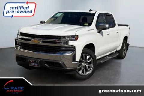 White 2019 Chevrolet Silverado 1500 LT for sale in Morrisville, PA