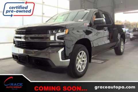 Black 2019 Chevrolet Silverado 1500 LT for sale in Morrisville, PA