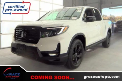 White 2022 Honda Ridgeline Black Edition for sale in Morrisville, PA
