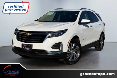 White 2024 Chevrolet Equinox AWD Premier for sale in Morrisville, PA