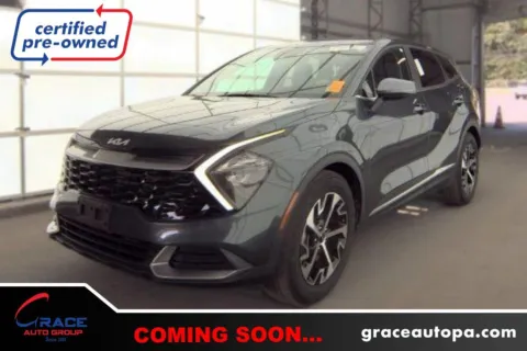 Gray 2023 Kia Sportage EX for sale in Morrisville, PA