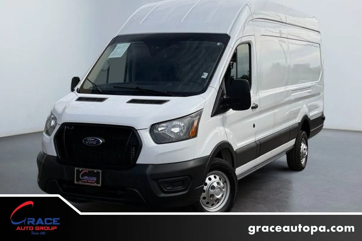 White 2024 Ford Transit 350 HD High Roof Extended for sale in Morrisville, PA