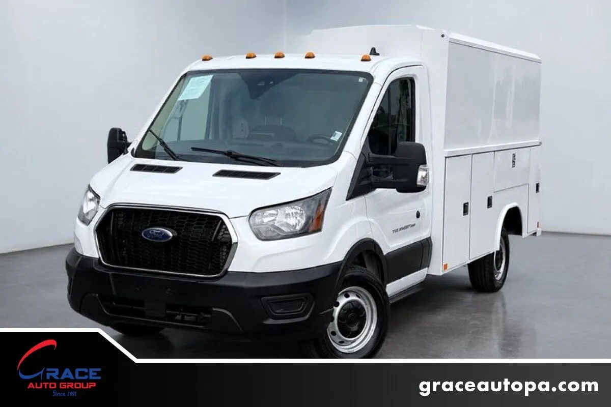 White 2022 Ford Transit 350 Cutaway for sale in Morrisville, PA