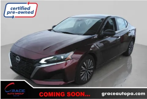 Red 2025 Nissan Altima SV FWD for sale in Morrisville, PA