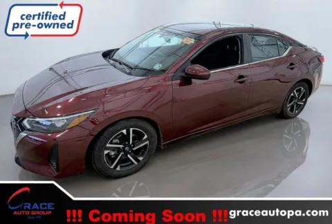 Red 2025 Nissan Sentra SV for sale in Morrisville, PA