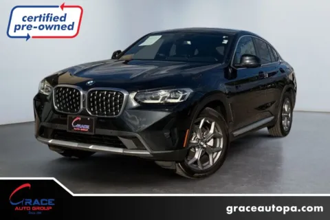 Black 2022 BMW X4 xDrive30i for sale in Morrisville, PA