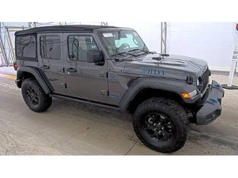 Photos of 2024 Jeep Wrangler 4xe Willys 4xe for sale in Morrisville, PA at Grace Auto Group