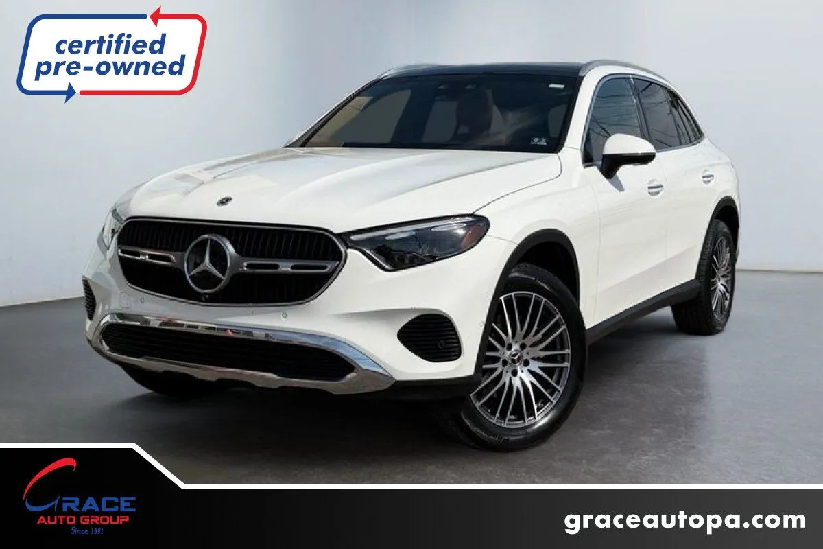 White 2023 Mercedes-Benz GLC 300 4MATIC SUV for sale in Morrisville, PA