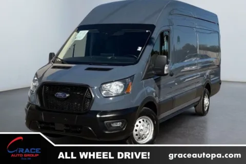 Blue 2024 Ford Transit 250 High Roof Extended for sale in Morrisville, PA